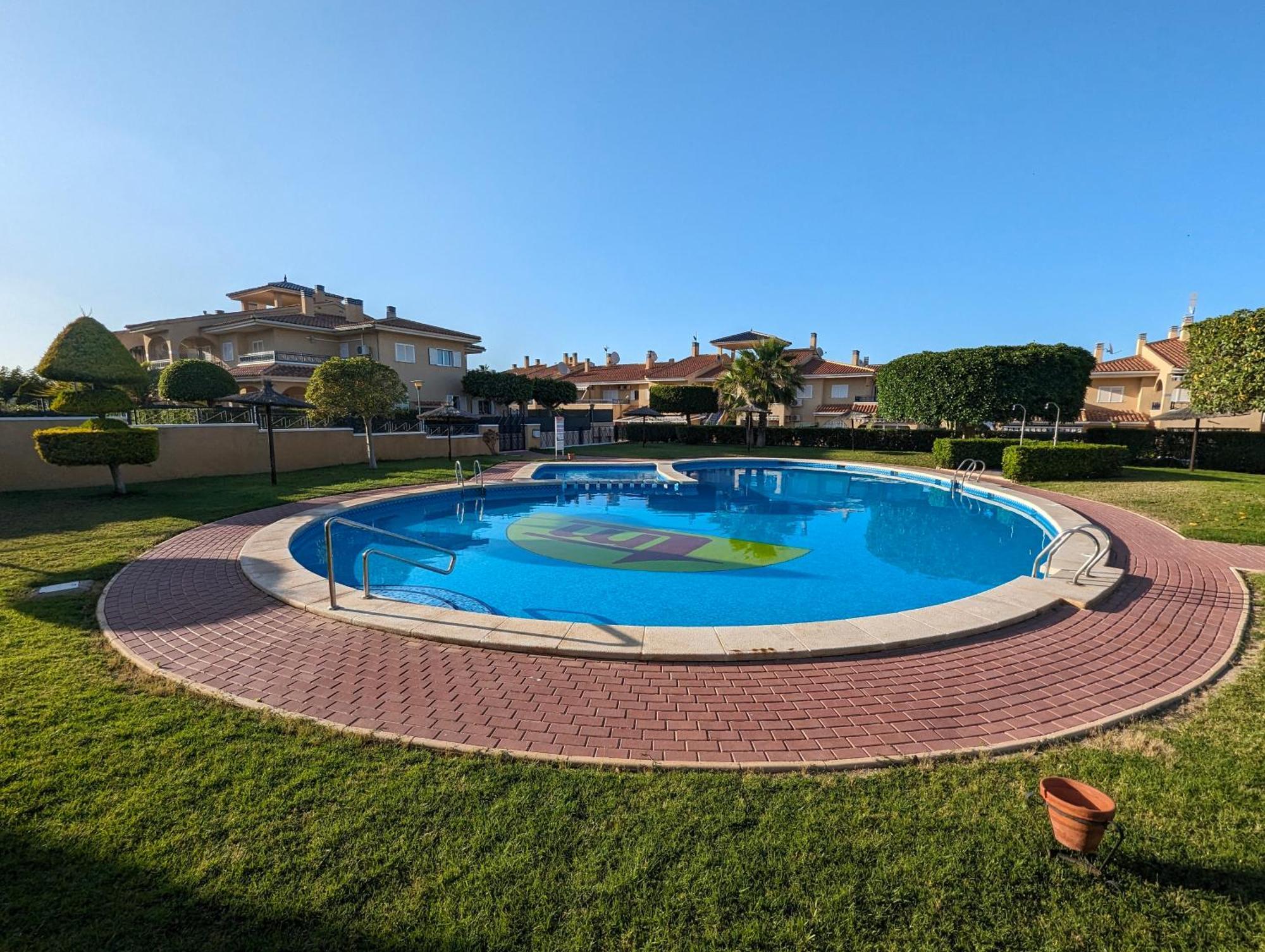 Disfruta De La Playa Y Piscina, Acogedora Casa Villa Santa Pola Eksteriør billede